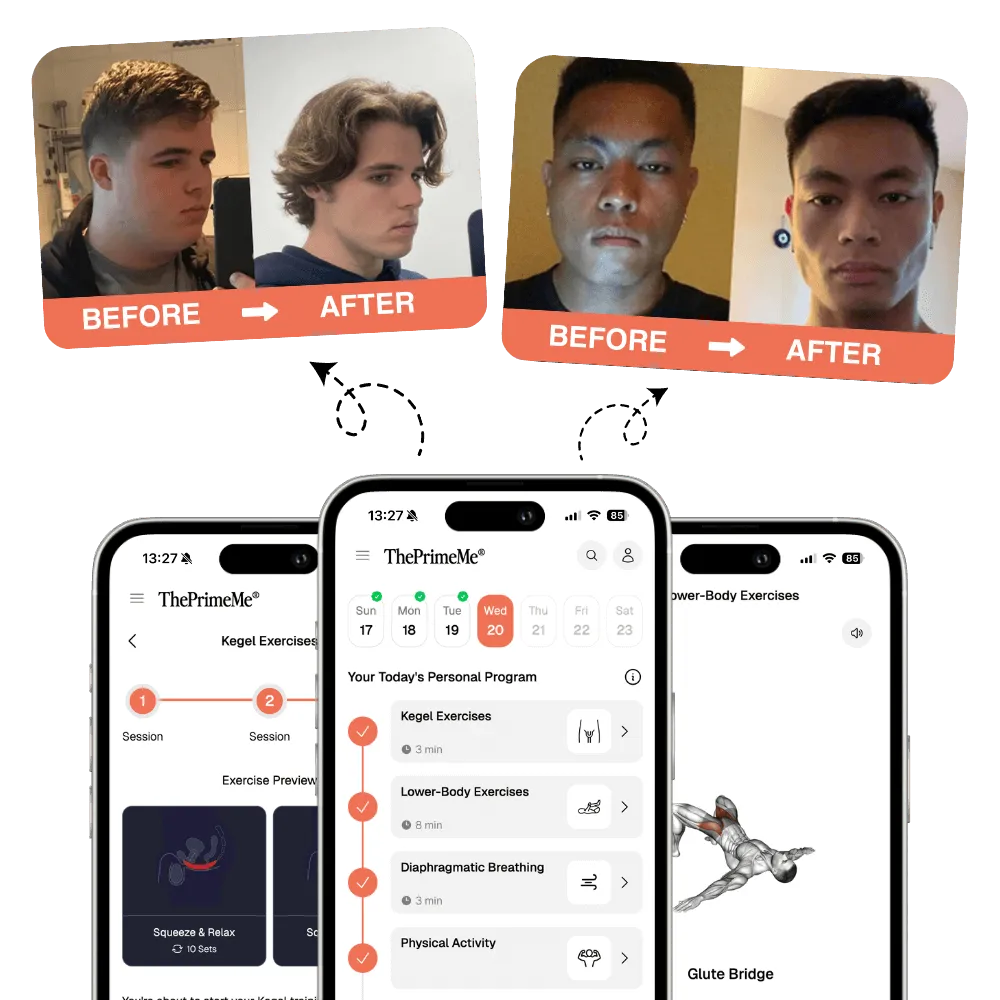ThePrimeMe app results overview