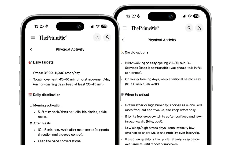 Active Lifestyle — daily movement to boost energy and vitality