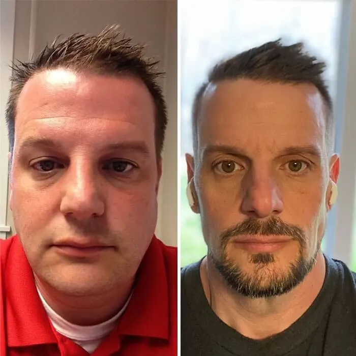David’s transformation: cleaner look, higher energy, stronger daily performance